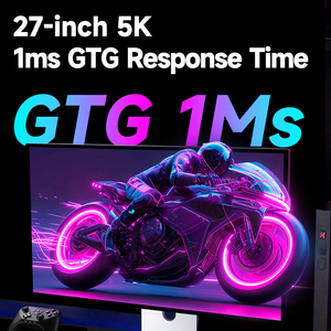Moniteur de jeu LCD 5K 180 Hz KUYCON P27Z 27 pouces avec contraste 1200:1, écran IPS de bureau amélioré avec support - Product Image 3