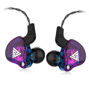 หูฟังแบบมีสาย QKZ AK6 ไดรเวอร์ทองแดง HiFi ขายดี หูฟังสำหรับเล่นกีฬา วิ่ง ออกกำลังกาย แบบคล้องคอ - Product Image 1