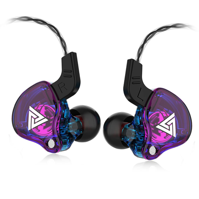 Hot Selling QKZ AK6 Copper Driver HiFi Wired Earphone Casque  Sport Running Headphones  Neckband Headphone Fone De Ouvido