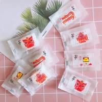Prix usine BOPP pochette en plastique pour bonbons gommeux et biscuits Logo personnalisé imprimé sacs d'emballage pochette d'emballage Surprise chanceux