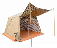 En stock Tente de camping gonflable d'extérieur Facile à installer