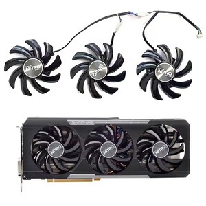 FDC10H12D9-C 4PIN 85MM adapté à la carte graphique SAPPHIRE Radeon <span class=keywords><strong>R9</strong></span> 380 390 390X 280 <span class=keywords><strong>290</strong></span> 290X NITRO/Vapor-X OC - Product Image 1