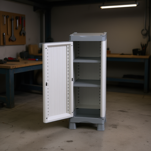TTAKE Single Cabinet <b>Low</b> <b>Wardrobe</b> Storage Unit With Door And Shelves For Tools And Equipment - Product Image 3