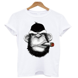 2 pièces PVC Animal Bornéo Orang-outan Guerrier Chaleur <span class=keywords><strong>Transfert</strong></span> Thermique Autocollants Fer Thermoadhésif Fusible Patches pour DIY Hip Hop - Product Image 5