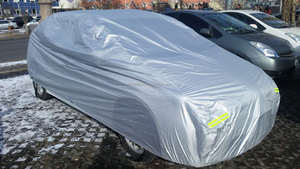 Cubierta de coche de fábrica, cubierta de cuerpo completo de poliéster para coche, protección UV, cubierta impermeable para SUV - Product Image 3