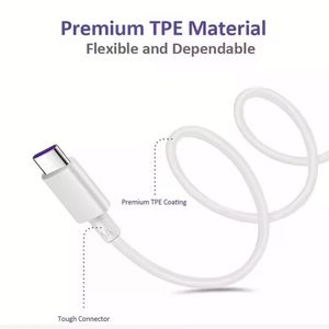 Câble de charge Type C au prix le plus bas, câble de transfert de données USB-C, adaptateur secteur 120W, câbles pour téléphone Samsung et Huawei - Product Image 3