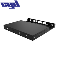 Boîtier rack 3U 19 pouces en aluminium extrudé pour montage en rack, fabrication de châssis en tôle
