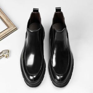 Latest Business Formal Stylish Brogue Men's Shoes With Pointed <b>Toes</b> Men Korean Style Trendy Leather Shoes Versatile Men Shoes - Product Image 3
