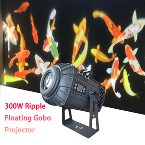 Nebulosa 300w LED Dinâmico Flor Peixes Imagem Cena Zoom Água Onda Flutuante Luz Gobo Projetor - Product Image 5