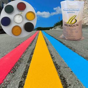 Pintura Termoplástica para Señalización Vial de Alta Resistencia al Desgaste, en Polvo, Blanca y Amarilla, para Aplicación por Pulverización - Product Image 1