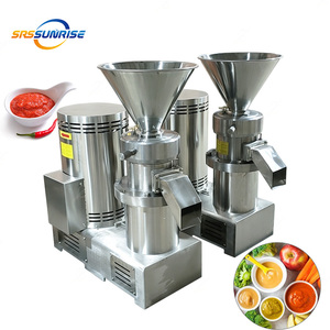 Broyeur de pâte de gingembre, d'ail et d'oignon de qualité alimentaire commerciale, moulin à pâte de beurre de cacahuète, moulin colloïdal - Product Image 1