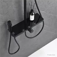 2025 robinets de douche à main haute praticité pulvérisateur en laiton massif colonne attachée salle de bain douche