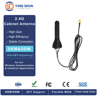 Antenne de cabinet multi-bandes 4G LTE WiFi LoRa 700-2700MHz 868/915MHz omnidirectionnelle verticale pour montage mural extérieur