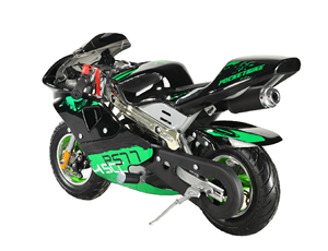 Homologué CE, MAXSPEED DB05, mini moto tout-terrain à 2 roues, 2 temps, automatique, légère, démarrage manuel, moteur à essence, 40-60 km/h, <50CC - Product Image 2