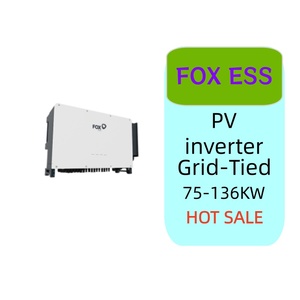 อินเวอร์เตอร์โซลาร์เซลล์แบบเชื่อมต่อกริด FOXESS รุ่น R Series(G2) PV Inverter R75/80/100/110/125/136-G2 แรงดันไฟฟ้า 220V มาตรฐาน IP67 กำลังไฟ 75-136KW - Product Image 1