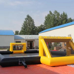 Terrain de football gonflable personnalisé WINSUN, <span class=keywords><strong>jeux</strong></span> sportifs, clôture extérieure, équipement de <span class=keywords><strong>tunnel</strong></span> de football gonflable commercial - Product Image 2