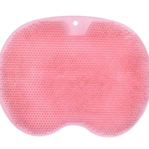 Gadget de massage dorsal et plantaire mains libres - Masseur de douche en gel de silicone mural pour le soin du dos et des pieds - Product Image 1
