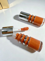 Huile à lèvres brillante non collante 6ml, gloss repulpant multi-tons, couleur hydratante pour la vente au détail et en gros