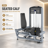 Machine combinée professionnelle pour exercices de flexion des jambes à plat et extension assise – Équipement d'entraînement de force ergonomique pour les jambes