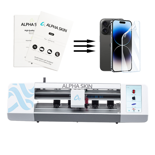 Automatic Universal Mobile Phone Screen Protector Cutting Machine for Hydrogel Film TPU PET Vinyl Cutter Machine