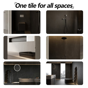 Azulejos de Porcelana con Textura Mate para Paredes y Pisos Interiores Modernos, 600x1200, Antideslizantes, Resistentes al Desgaste, para Villas, Supermercados, Baños, Hoteles, Color Gris - Product Image 4