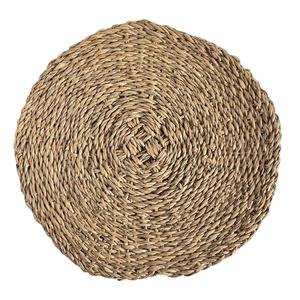 Seagrass tejido mantel redondo centros de mesa decoraciones Navidad OEM rústico manteles individuales de Vietnam al por mayor - Product Image 1