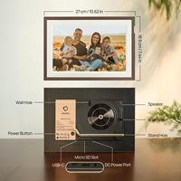 Arzopa D10 10 10.1 Pulgadas 1280*800 32GB Rom Cloud Smart Wifi Touch Marco Digital Electrónico para Fotos y Videos