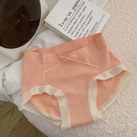 Sous-vêtements féminins doux et cireux, culottes mi-hautes pour femmes, fines, respirantes, douces, qui remontent les fesses et le ventre