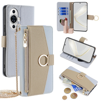 Pour Huawei Nova 11i étui de téléphone, étui de téléphone portefeuille en cuir de luxe pour Huawei Nova 11i 11 Pro 10 9 8 7 Y61 étui à bandoulière