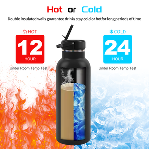 Trendy 2026 Double Walled Sport Custom Printed Outdoor Thermosteel <b>Hot</b> <b>Cold</b> Engraved Water Bottle for Boys - Product Image 4