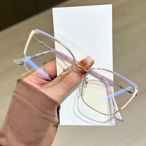 Lady Cat <span class=keywords><strong>Eye</strong></span> máy tính chống Bluelight Kính mắt khung mắt mặc khung mùa mới 2025 - Product Image 5