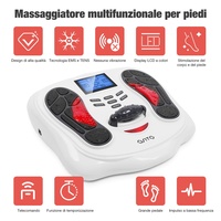 Appareil de massage des pieds numérique médical sans fil portable, appareil de physiothérapie pour soulager la douleur, électrode TENS