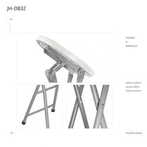 Outdoor Portable <strong>Stools</strong> Folding Lightweight Collapsible <strong>Stool</strong> Plastic Foldable <strong>Fold</strong> <strong>up</strong> High <strong>Bar</strong> Round <strong>Stool</strong> for Adults - Product Image 3