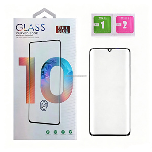 Protector de Pantalla de Vidrio Templado Curvo 3D Anti-Espía, Privacidad, Anti-Huellas Dactilares para Mi CC9 Pro, Note10, Note10 Pro, Note 10 - Product Image 1