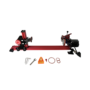 Axe rotatif réglable pour machine de gravure laser, idéal pour bouteilles de vin, gobelets, vases, gourdes et objets cylindriques - Product Image 1