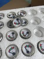 Manomètre de sécurité 23 mm pour extincteur à poudre sèche ABC, 0-28 bars, protection incendie