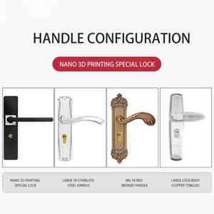 Puerta Interior de Diseño Moderno de Alta Calidad a Bajo Precio, Puerta Corredera de Madera Natural Sólida para Entrada con Marco Acabado - Product Image 3