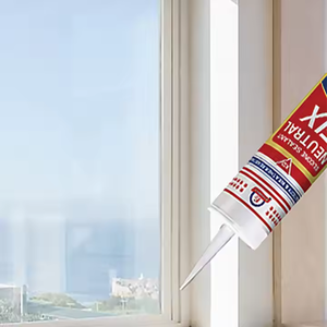 Scellant silicone neutre de haute qualité, adhésif résistant aux intempéries pour l'étanchéité des joints de fenêtres et de portes, et le <span class=keywords><strong>calfeutrage</strong></span> des murs-rideaux en verre - Product Image 3