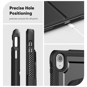 360 di rotazione Kickstand in pelle PU custodie <span class=keywords><strong>per</strong></span> <span class=keywords><strong>iPad</strong></span> 10 ° 10.9 ''2022 <span class=keywords><strong>per</strong></span> <span class=keywords><strong>iPad</strong></span> A16 undicesimo 2025 portamatite magnetico TPU <span class=keywords><strong>Cover</strong></span> - Product Image 3