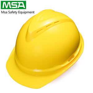 Casco de Seguridad Industrial MSA en Forma de V, Casco de Seguridad Transpirable de ABS, Personalizable, Casco de Seguridad para Obras de Construcción - Product Image 3