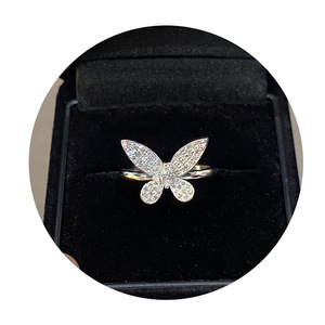 Anello con Design a Farfalla e Marquise, Stile Elegante per Donne - Product Image 2