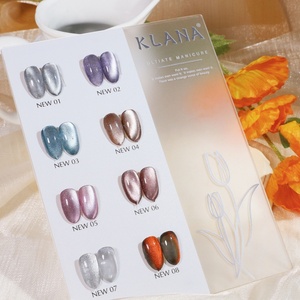 ชุดยาทาเล็บสีมูนไลท์ 16 สี เจลทาเล็บแบบตาแมว 5 มิติ เจลกาแล็กซี่ แบรนด์ส่วนตัว เจลทาเล็บแบบตาแมวคริสตัลสะท้อนแสง 9 มิติ - Product Image 1