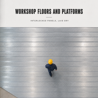 Plancher en acier non coulé : Économisez du temps et des efforts, installation rapide, directement de l'usine pour les projets de structures en acier