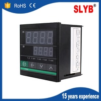 Contrôleur de température numérique PID SLYB 96*96 CH902 avec sortie relais/SSR, en plastique, pour usage commercial, entrée K/J/S/PT100 4-20mA pour four