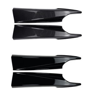 Bmw Front Corner Decal Carbon Fiber Texture Piano Black For 3 Series Gt F34 2014 2019 M Sport Retrofit Upgrade - Product Image 5