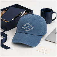 Gorra de Papá de Lujo Estructurada de Algodón Cepillado con 6 Paneles, Ajustable, con Logotipo Personalizado y Bordado, Fabricada Directamente de Fábrica (OEM)