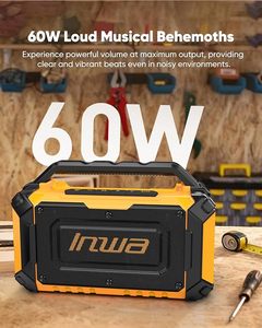 Altavoces Bluetooth Inwa para Sitio de Trabajo, Compatibles con Baterías DeWalt 20V FLEXVOLT y Milwaukee M18 - Product Image 2