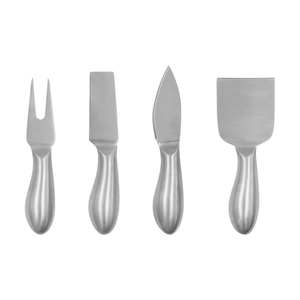 <span class=keywords><strong>Set</strong></span> di <span class=keywords><strong>Coltelli</strong></span> da Chef in Acciaio Inossidabile con Forchetta per Formaggio, <span class=keywords><strong>Pizza</strong></span> e Cheesecake, Design Moderno con Finitura Satinata Ambidestra - Product Image 3
