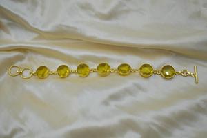 Ensemble de bijoux tendance, nouveau bracelet en or plaqué avec pierres de designer pour filles et femmes, prix de gros - Product Image 3