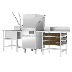 Mesin cuci piring, cair pencuci piring dapur restoran semi otomatis, baki komersial mesin cuci piring - Product Image 2